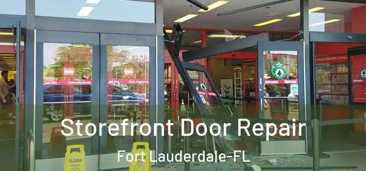 Storefront Door Repair Fort Lauderdale-FL